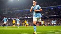 Phil Foden khiến Erling Haaland phải nhường sân khấu